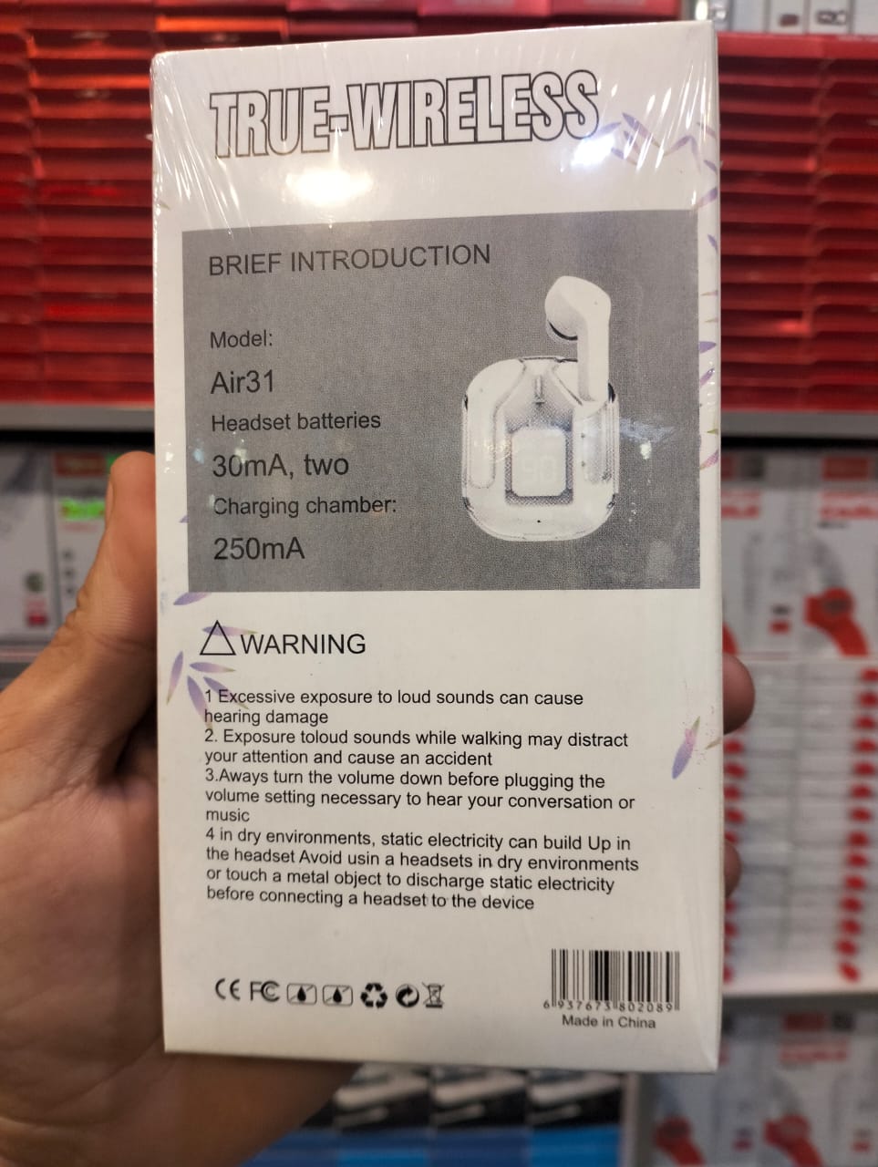 True Wireless Air31 Earbuds