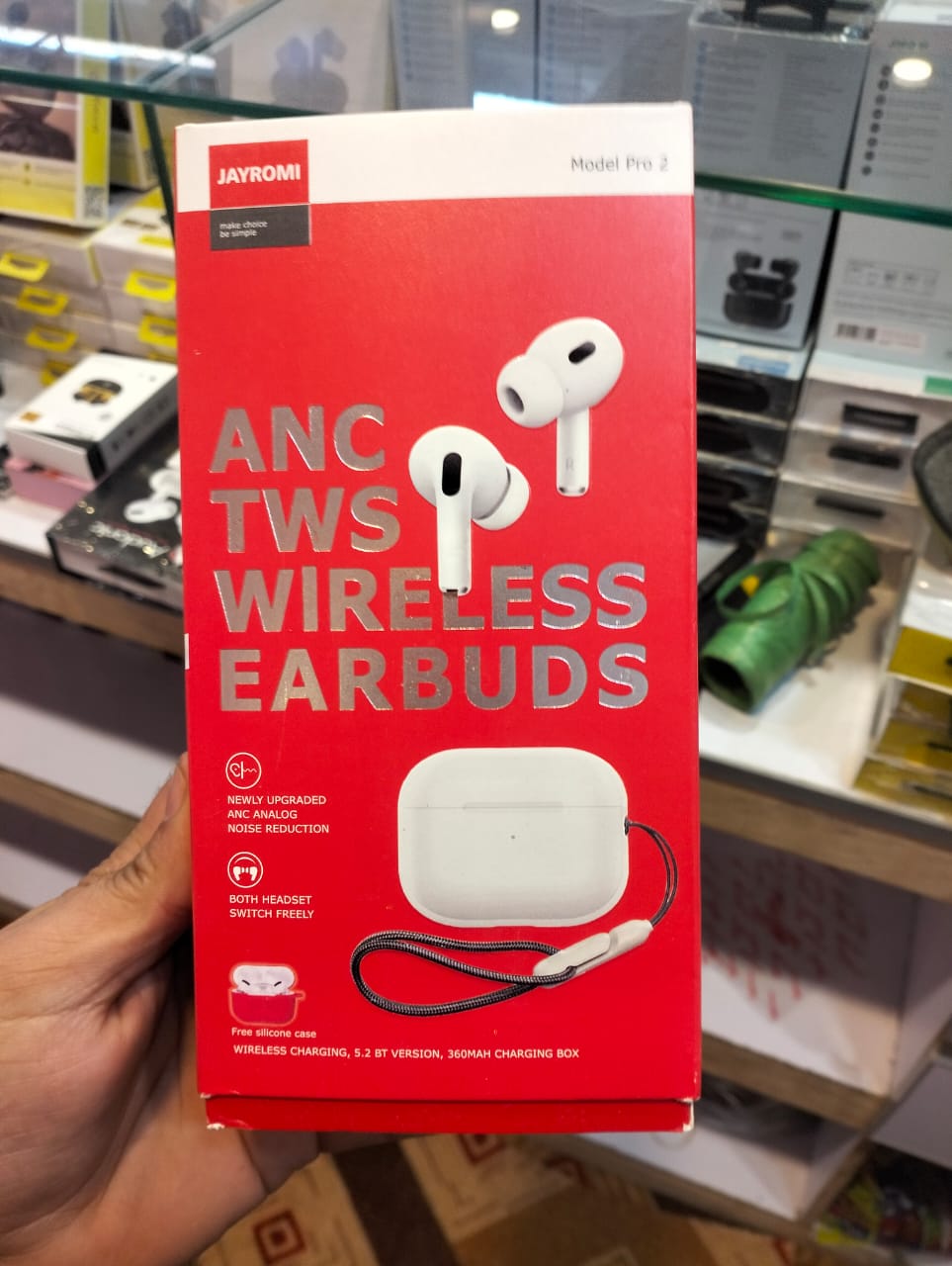 ANC TWS Wireless Earbuds (Model Pro 2)