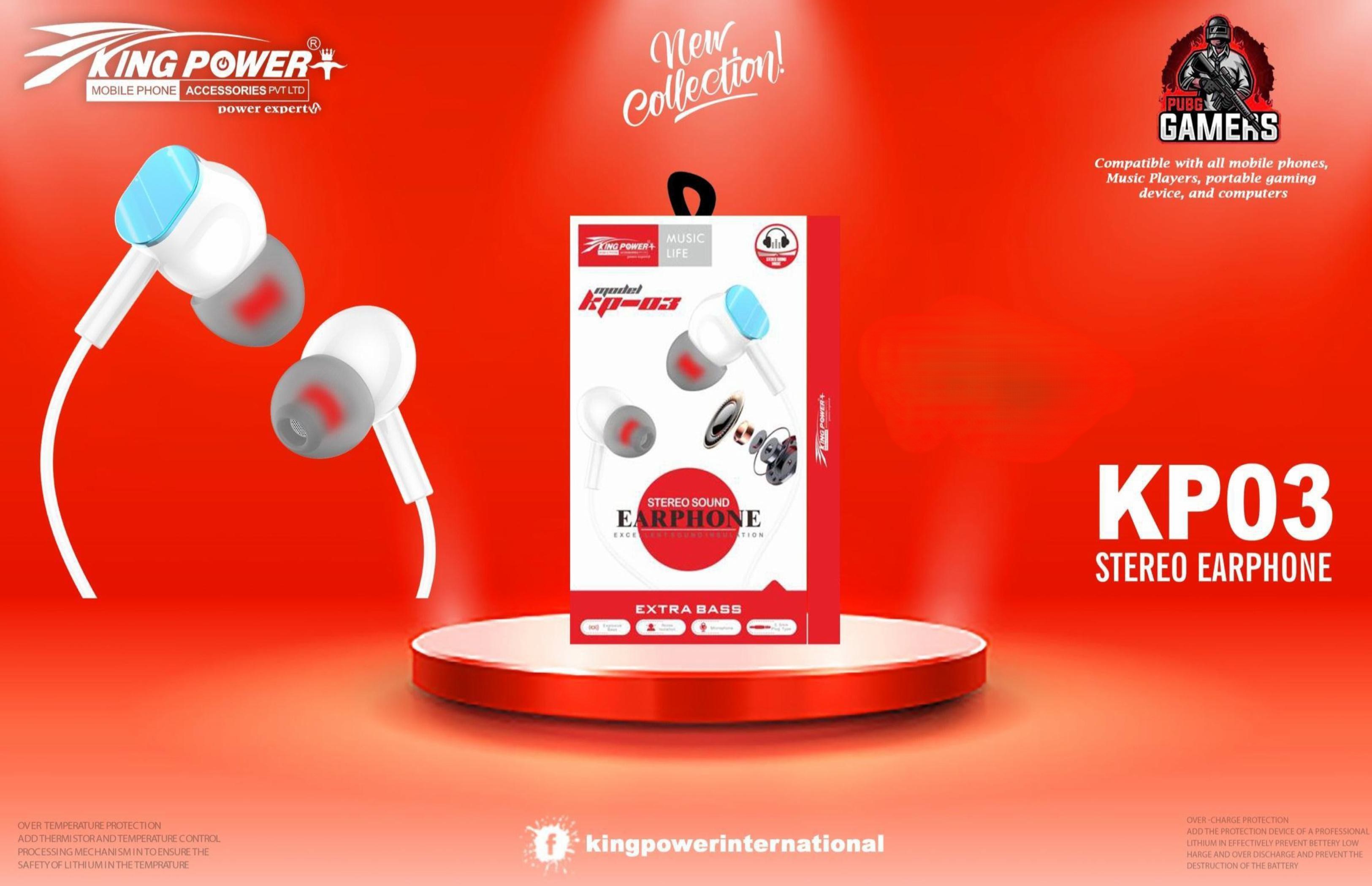 KP03 Stereo Earphone