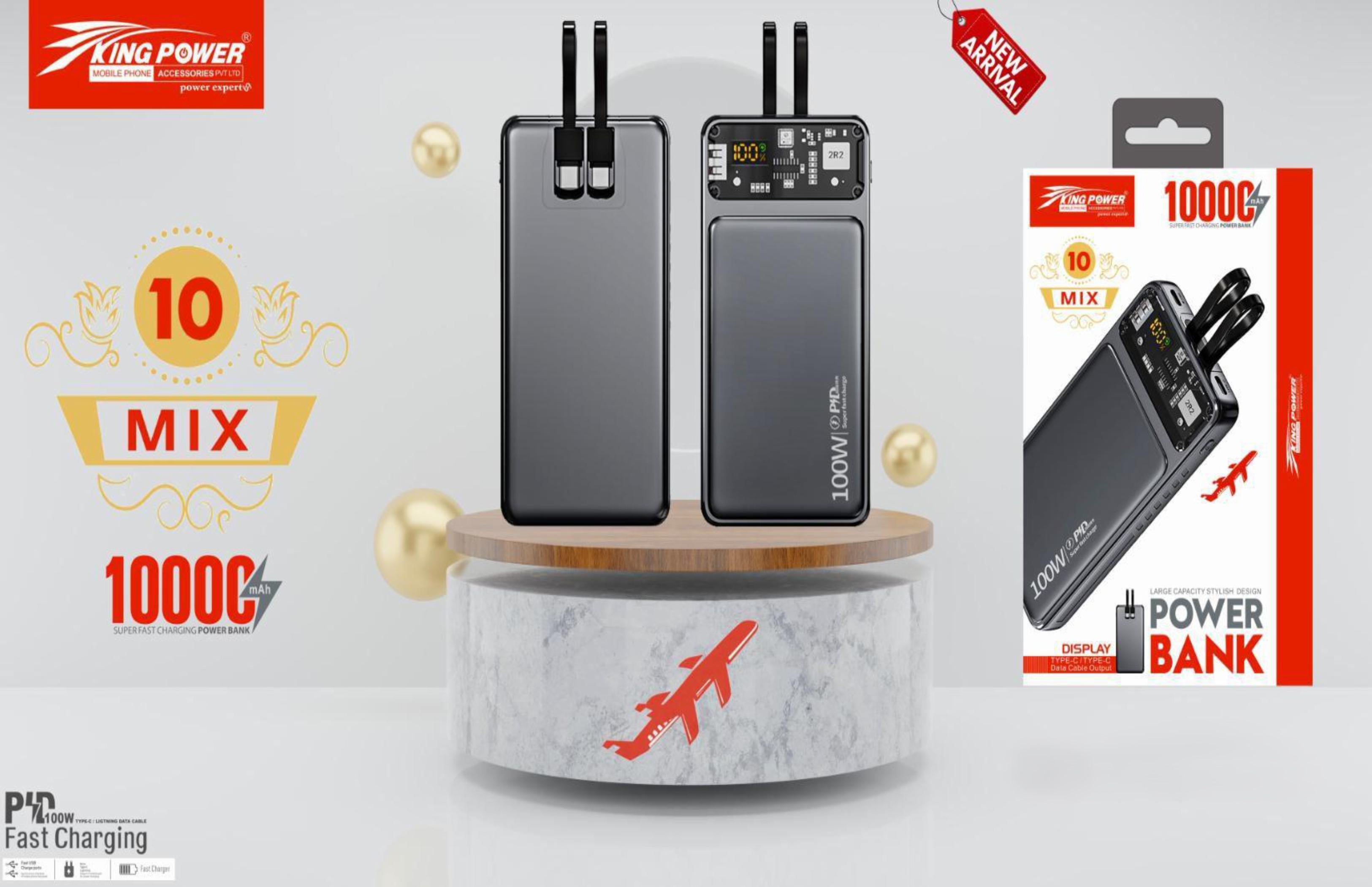 King Power 10000mAh Power Bank