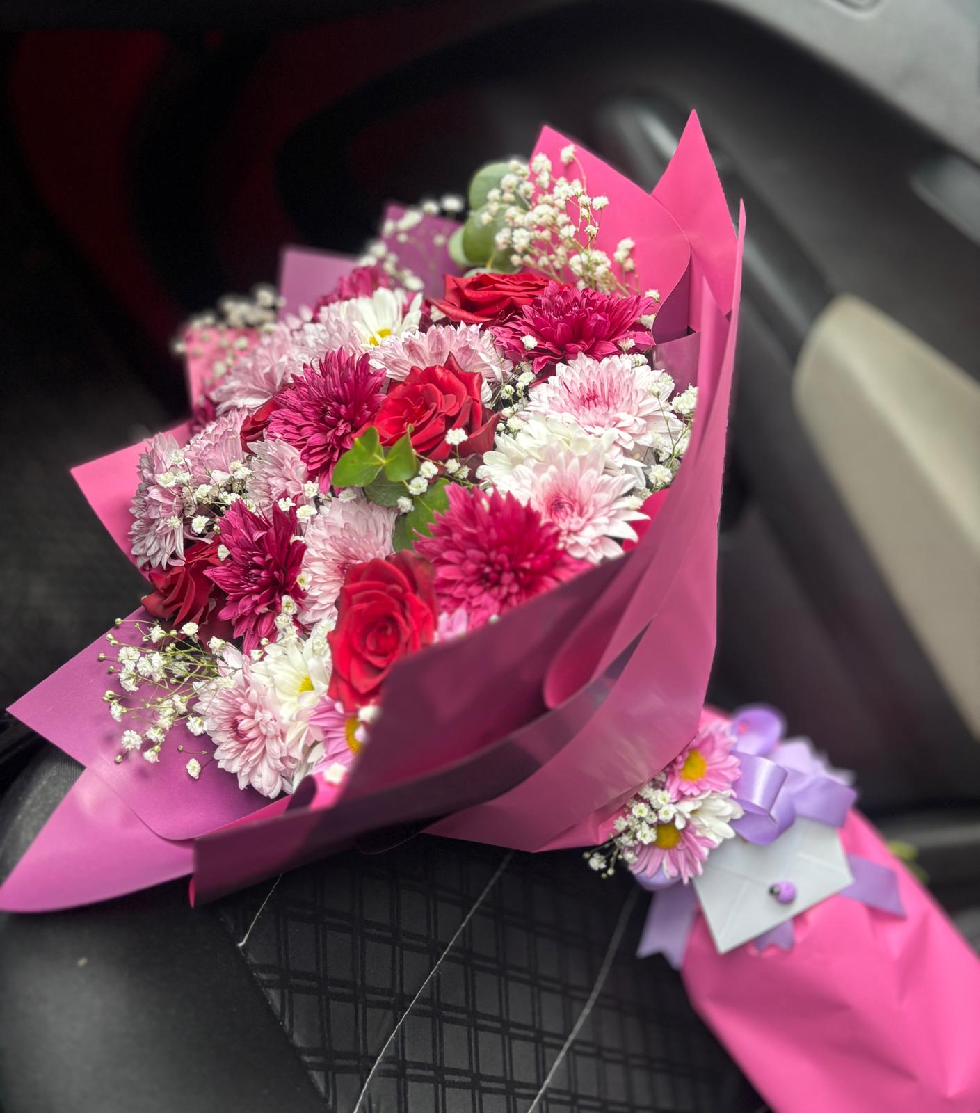 Sevgililer Gününe Özel Mevsim Buketi