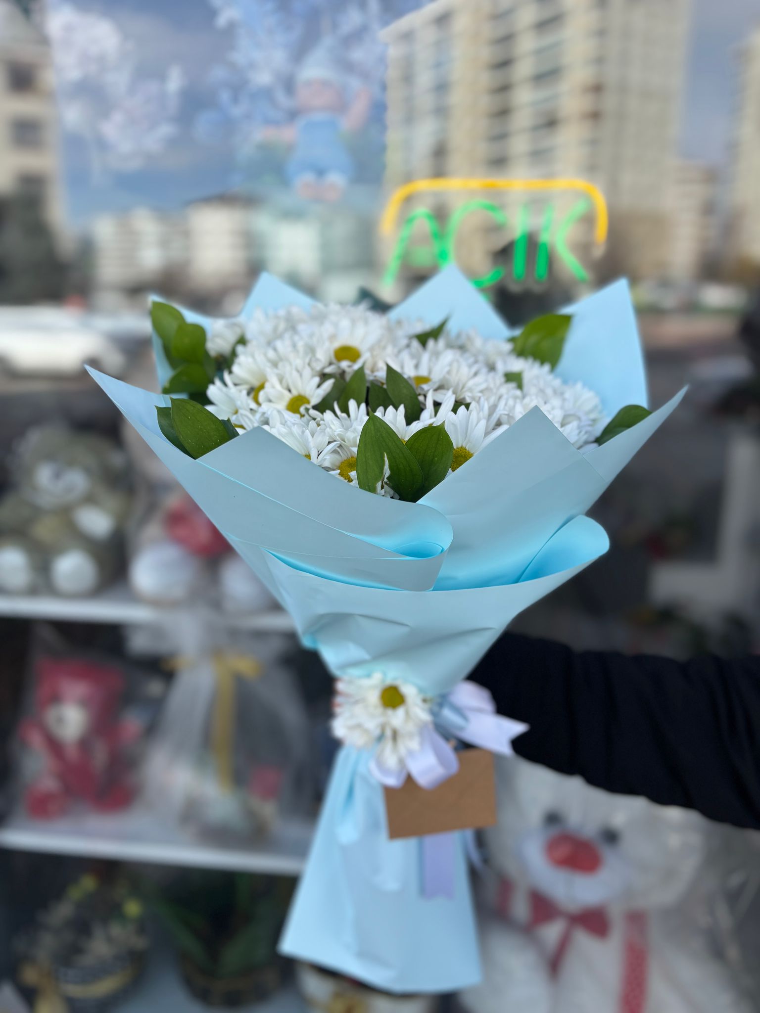 Beyaz Papatya Buketi