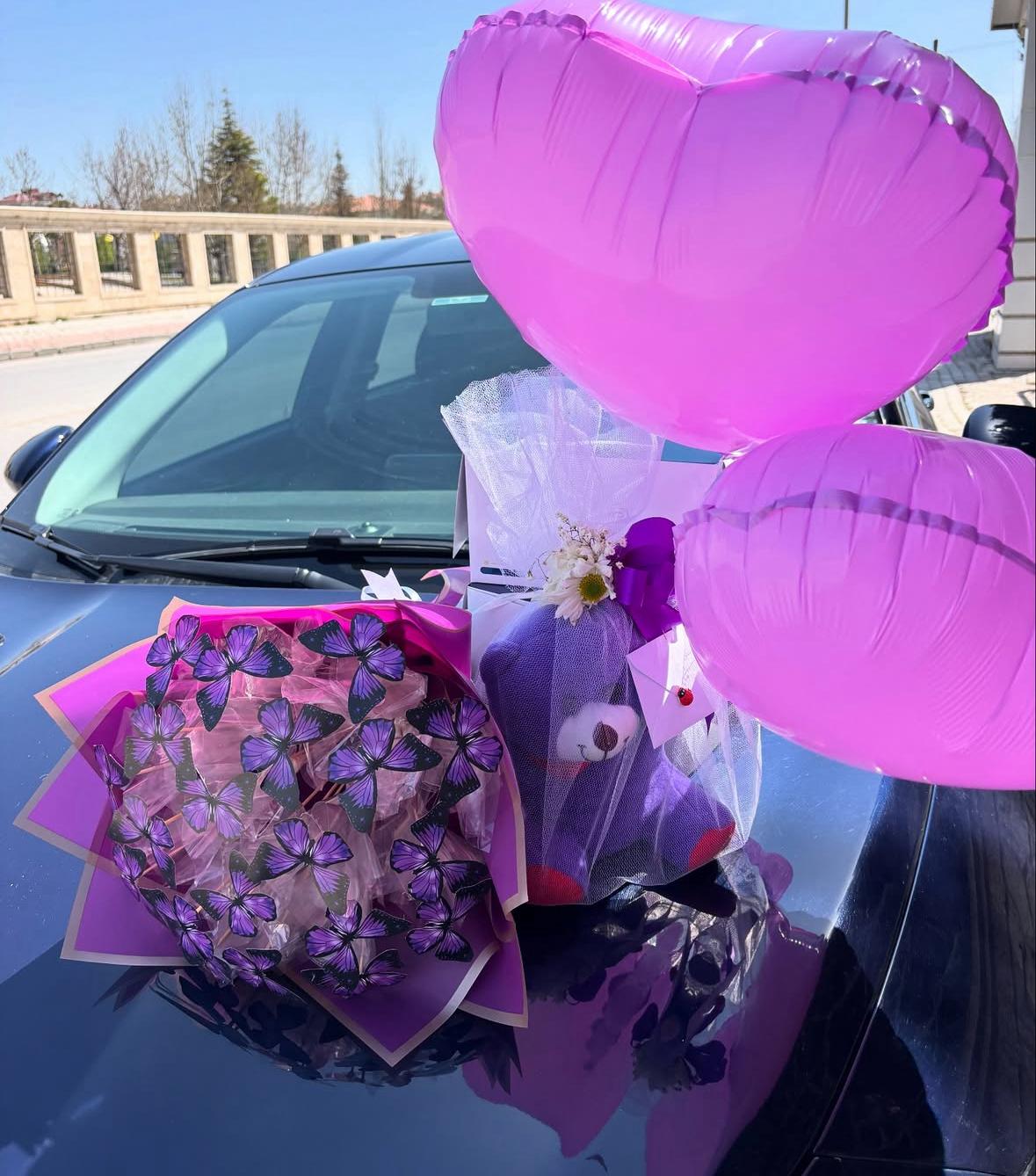 Kelebek Buketi Hediye Seti