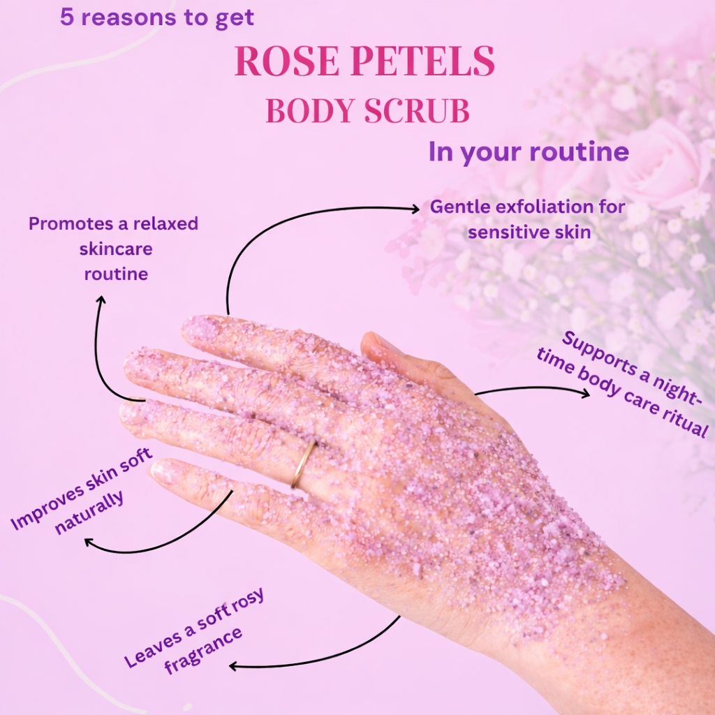 Rose Petals Sugar Body Scrub