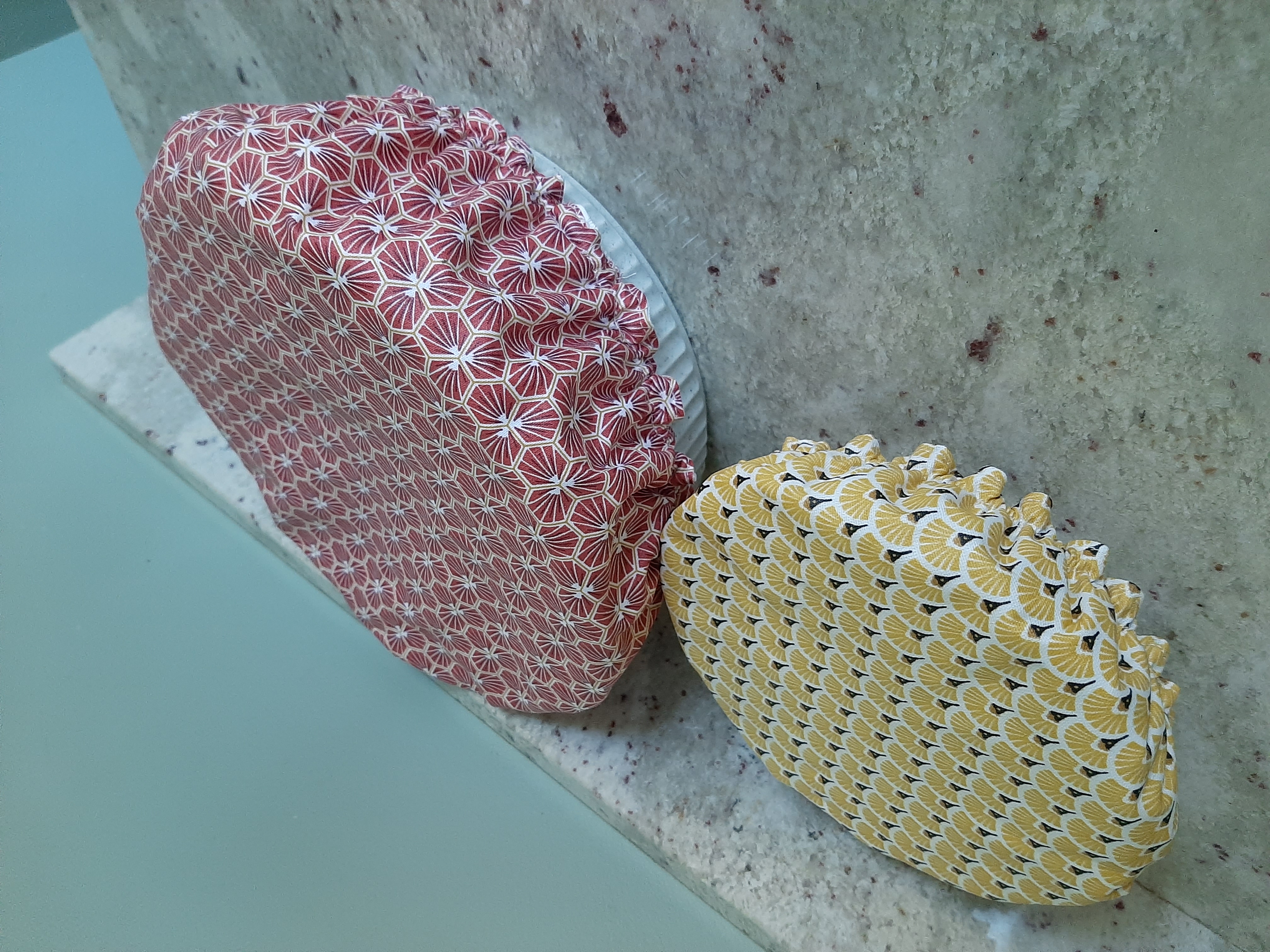 2 Couvre-plats réutilisables