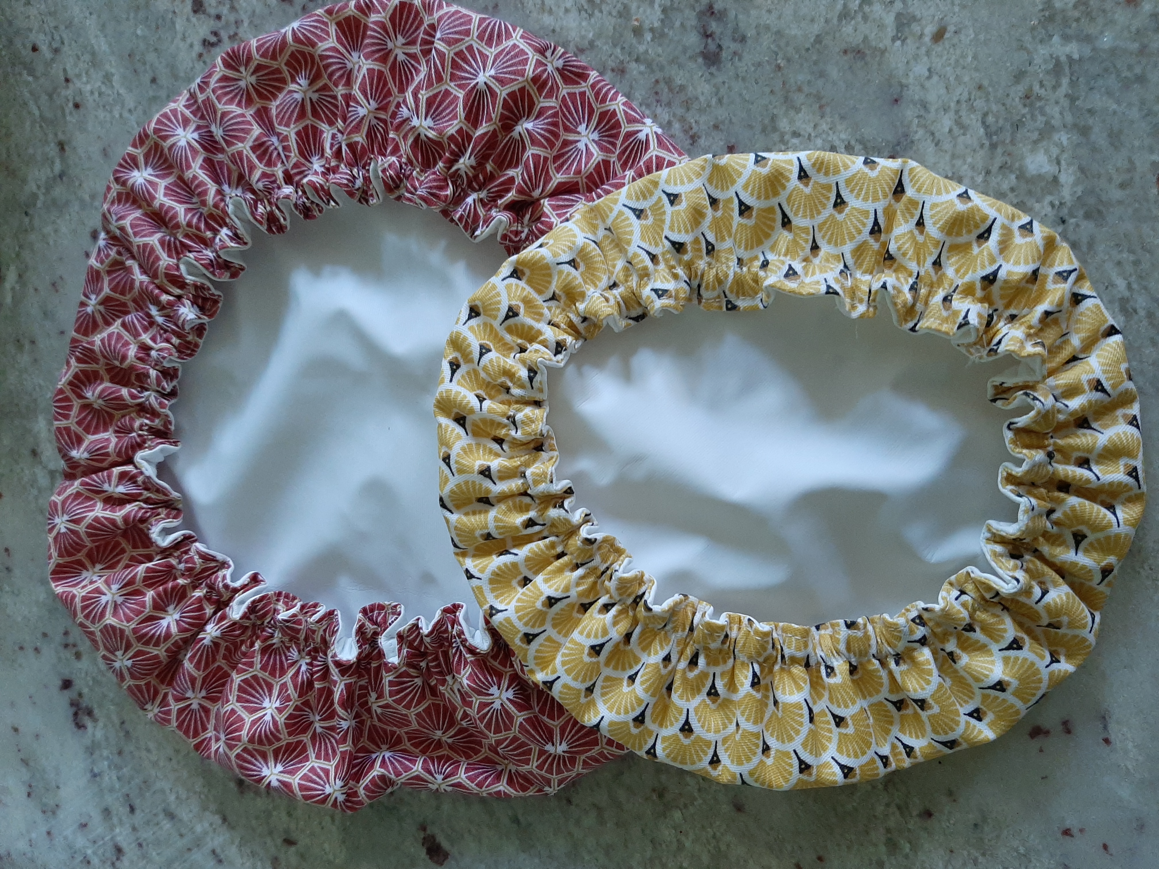 2 Couvre-plats réutilisables