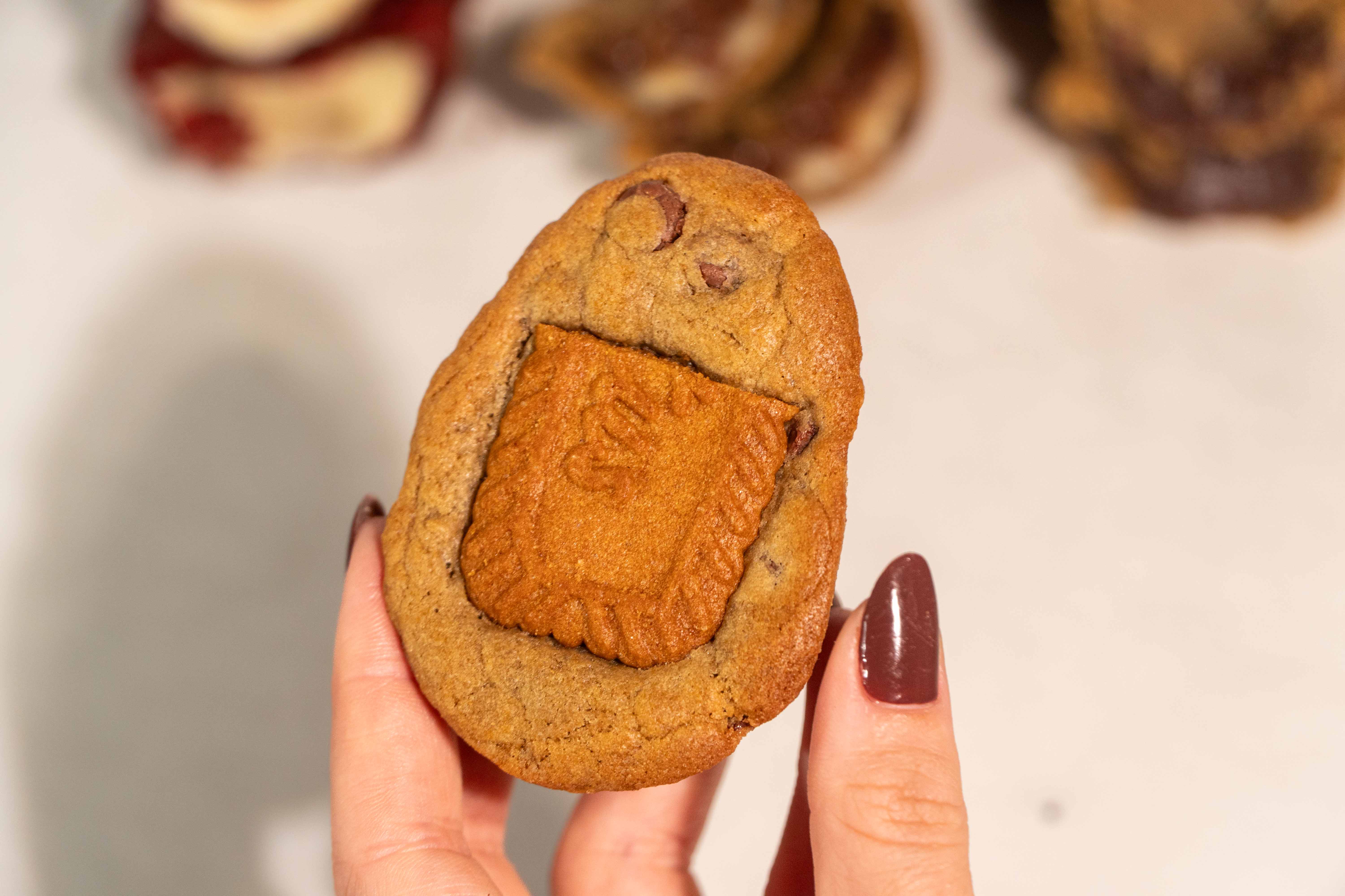 Mini Ovos Casca de Cookie Biscoff