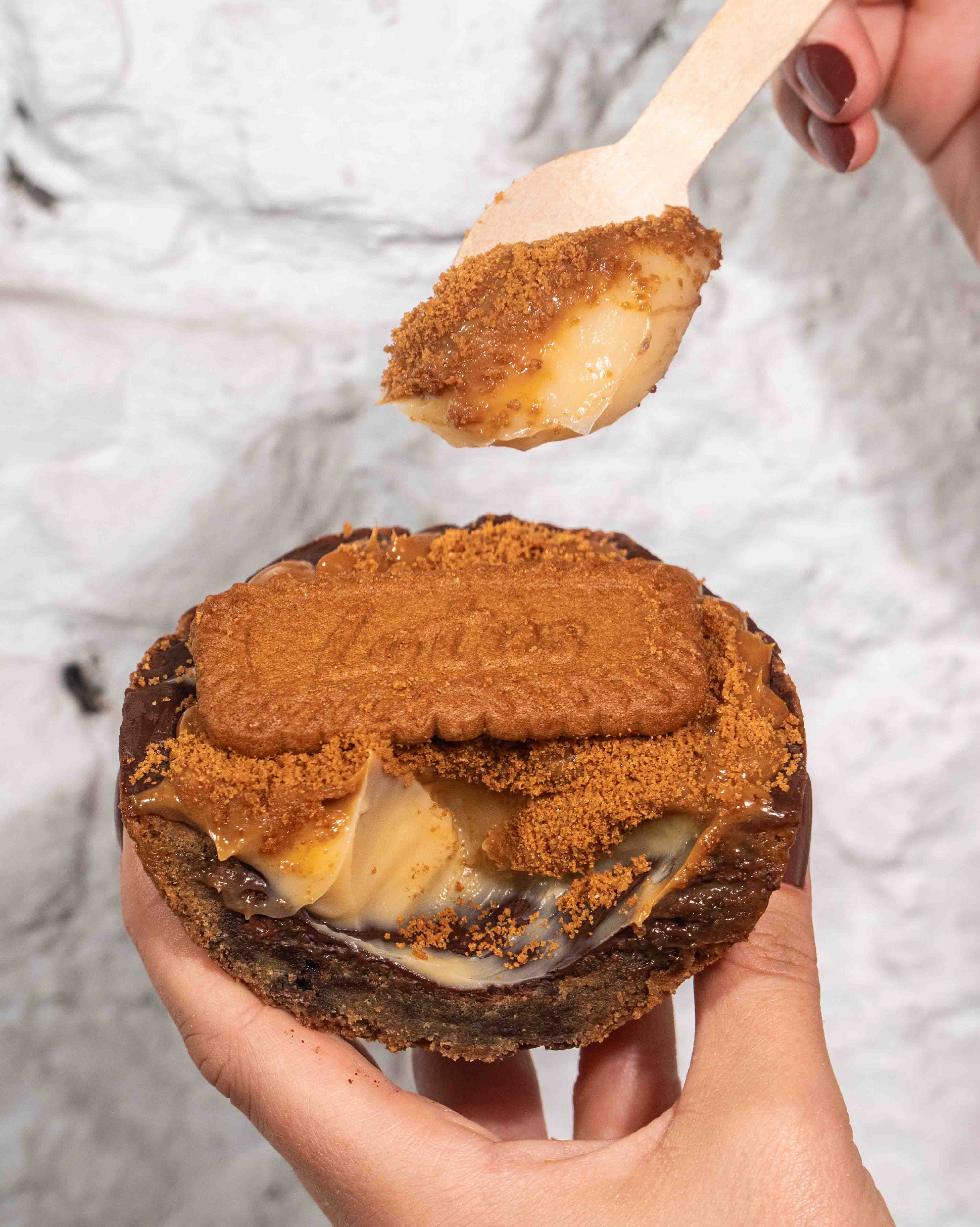 Ovo de Colher Biscoff 