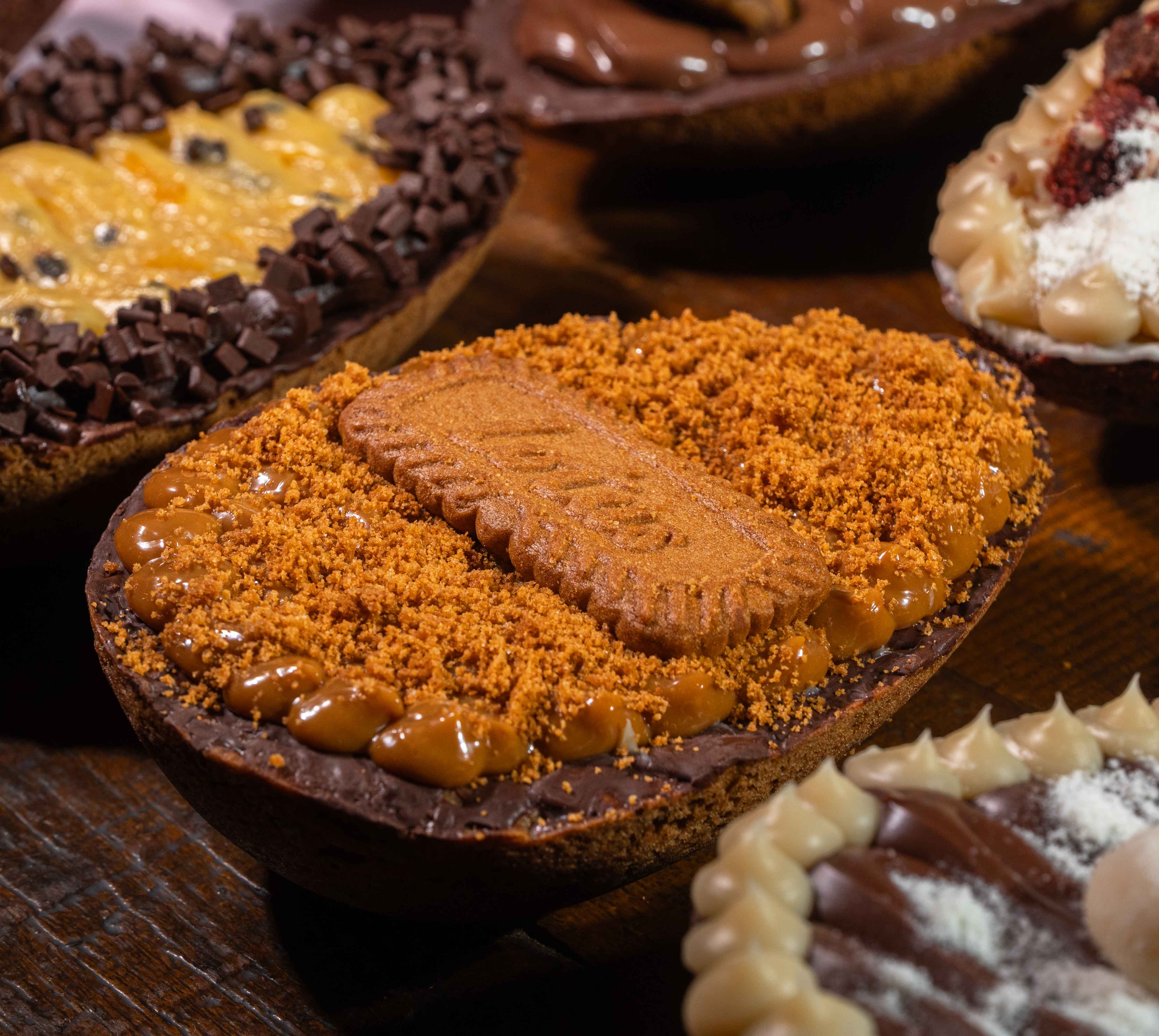 Ovo de Colher Biscoff 