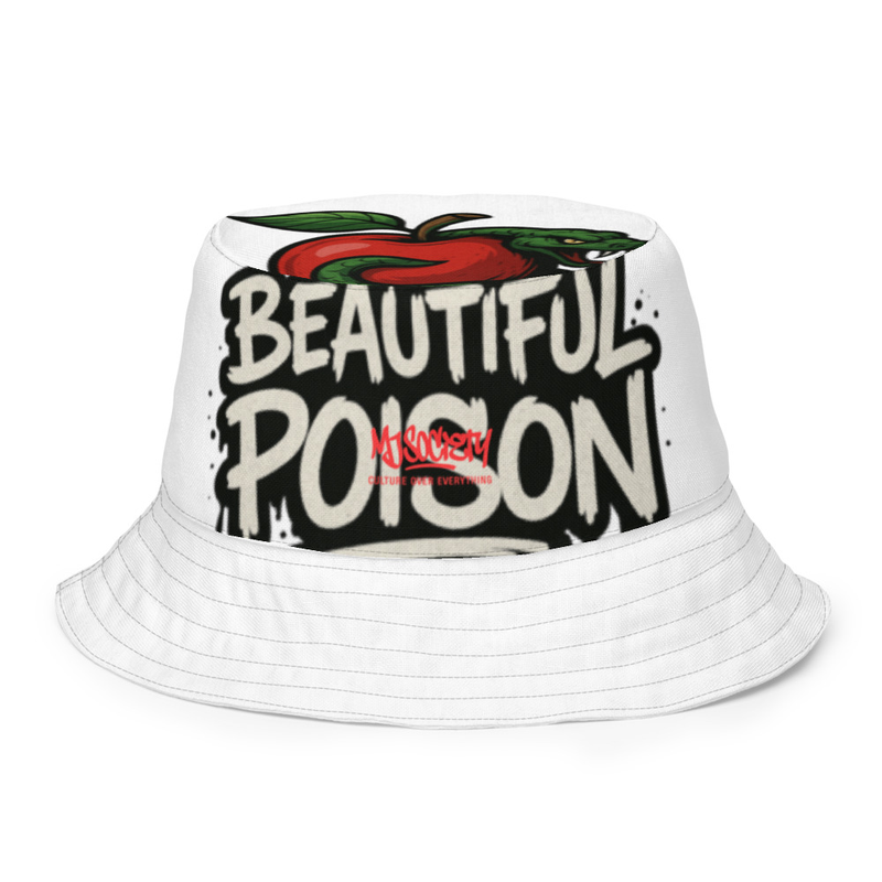 Beautiful Poison Reversible bucket hat
