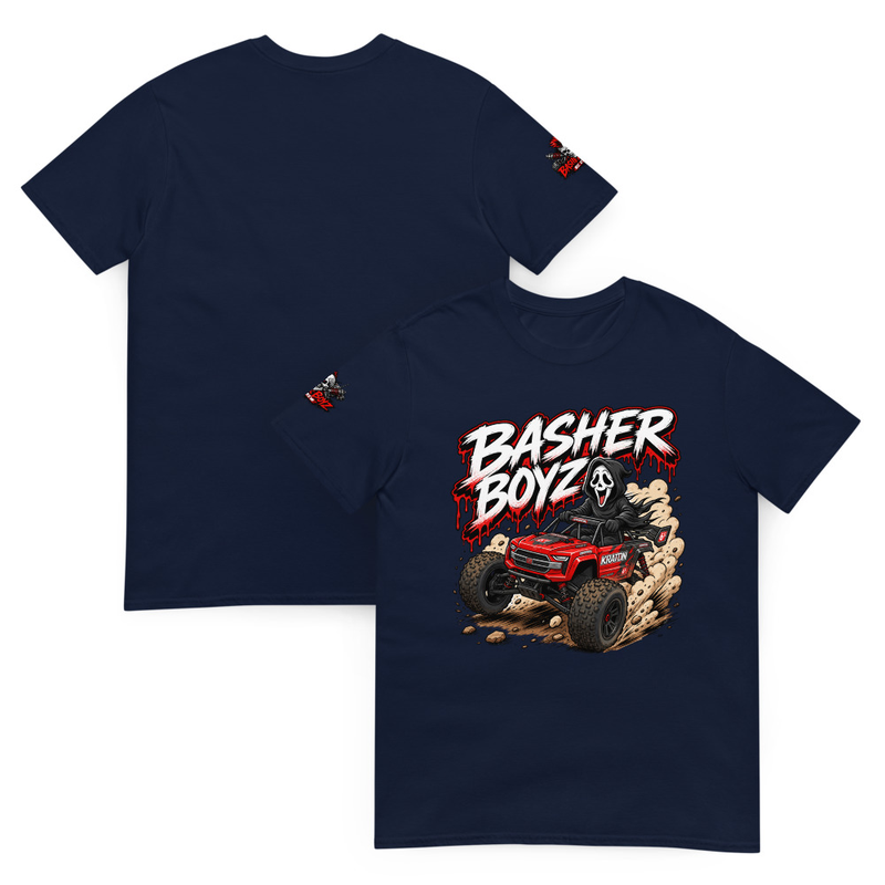 RC Car Horror Ghost Killer Tee, Slasher RC Graphic Unisex Shirt, Horror RC Hobbyist Gift