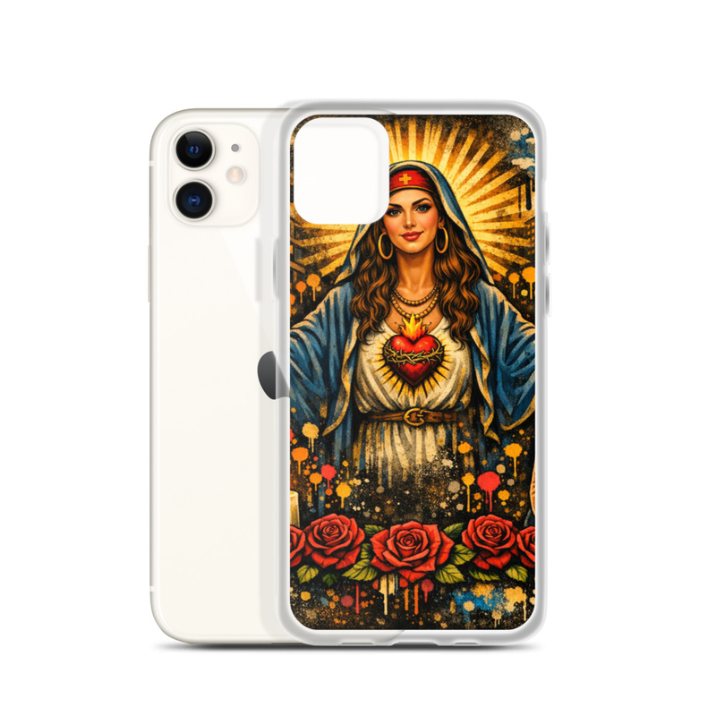 Mother Mary Clear Case for iPhone®