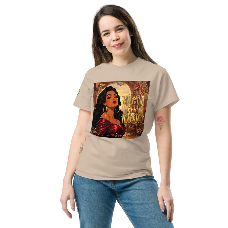Villana Pero Iconica Shirt, Funny Latina Tee, Telenovela Meme Shirt, Novela Villain Graphic, Chicana Gift for Her