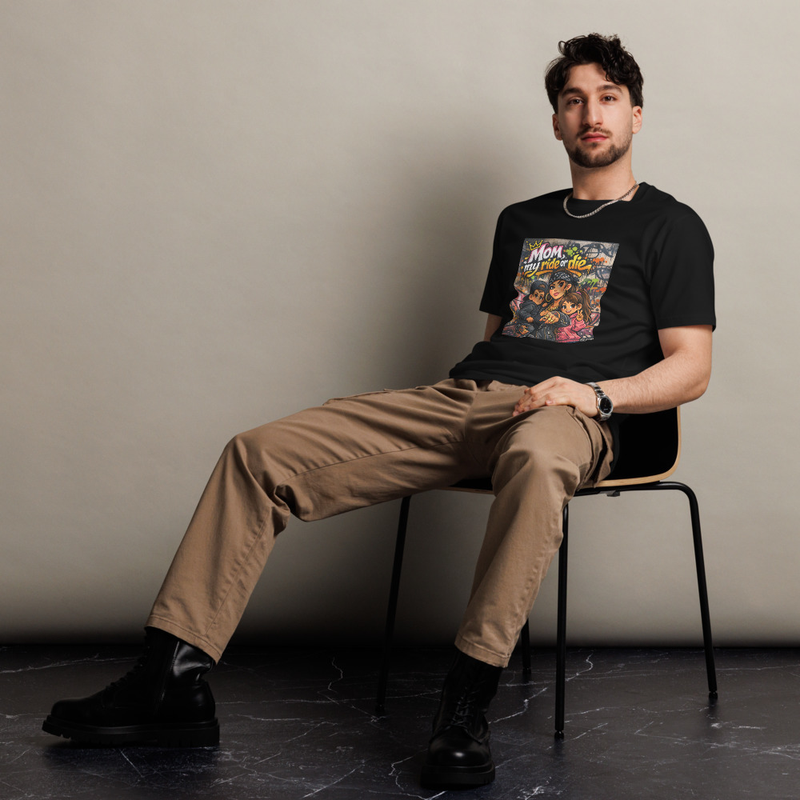 Mom My Ride or Die - Unisex premium t-shirt