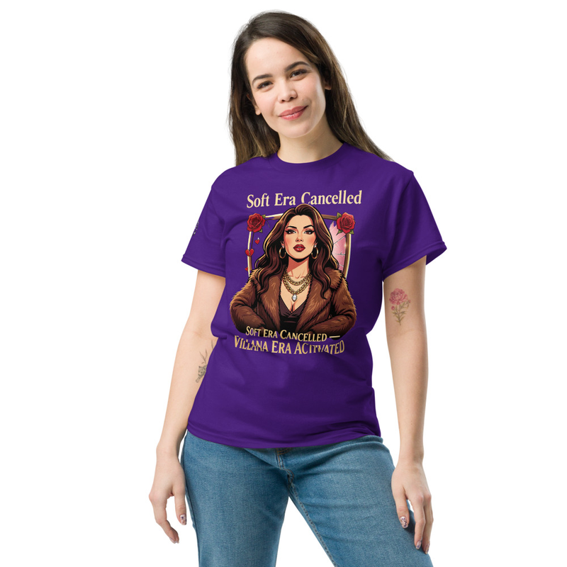 Villana Era Activated Shirt, Funny Latina Tee, Hispanic Villain Graphic, Telenovela Meme Shirt, Chicana Gift for Her