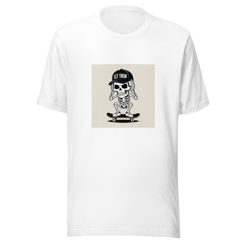 Let Them – Skater Skeleton ‘Hear No Evil’ MJ Society Tee