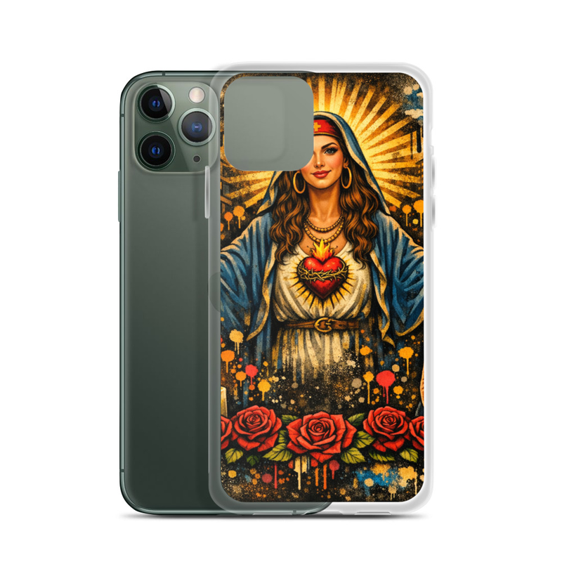 Mother Mary Clear Case for iPhone®
