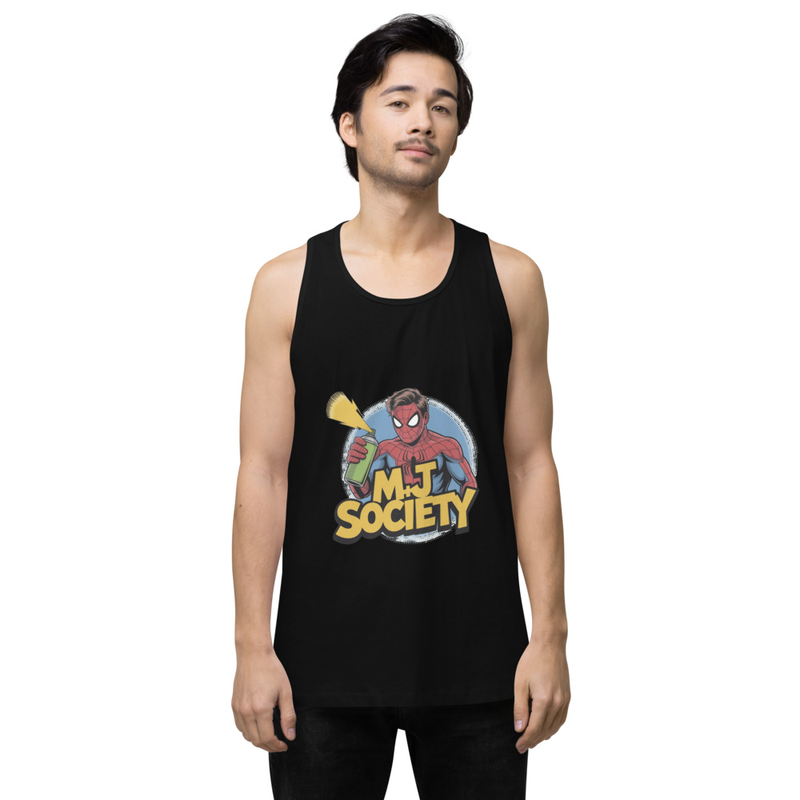 Graffiti Superhero Men’s premium tank top