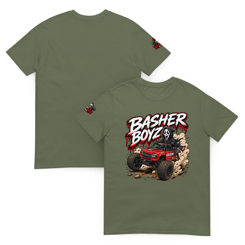 RC Car Horror Ghost Killer Tee, Slasher RC Graphic Unisex Shirt, Horror RC Hobbyist Gift