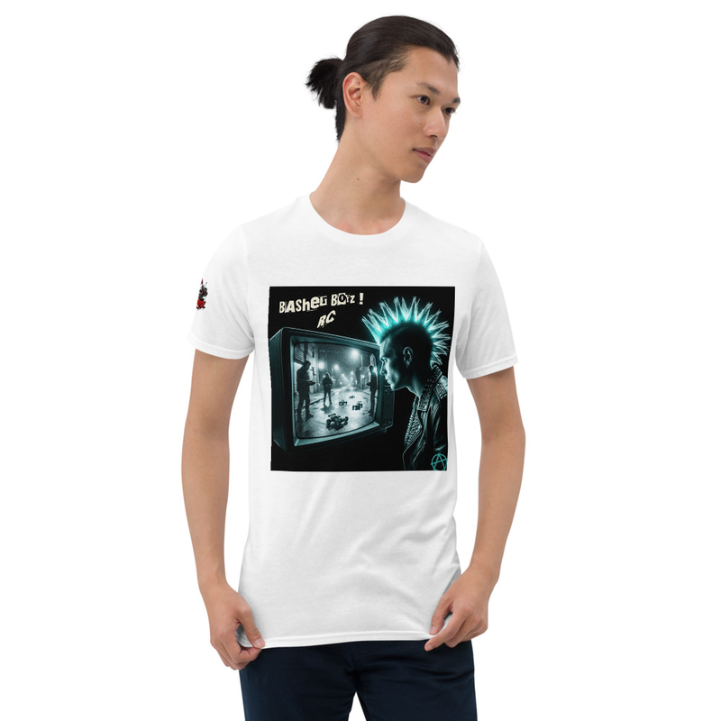 Basher Boyz RC Punk Tee, RC Car Crew Graphic Streetwear Unisex Shirt