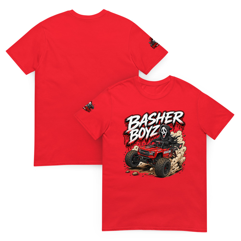 RC Car Horror Ghost Killer Tee, Slasher RC Graphic Unisex Shirt, Horror RC Hobbyist Gift