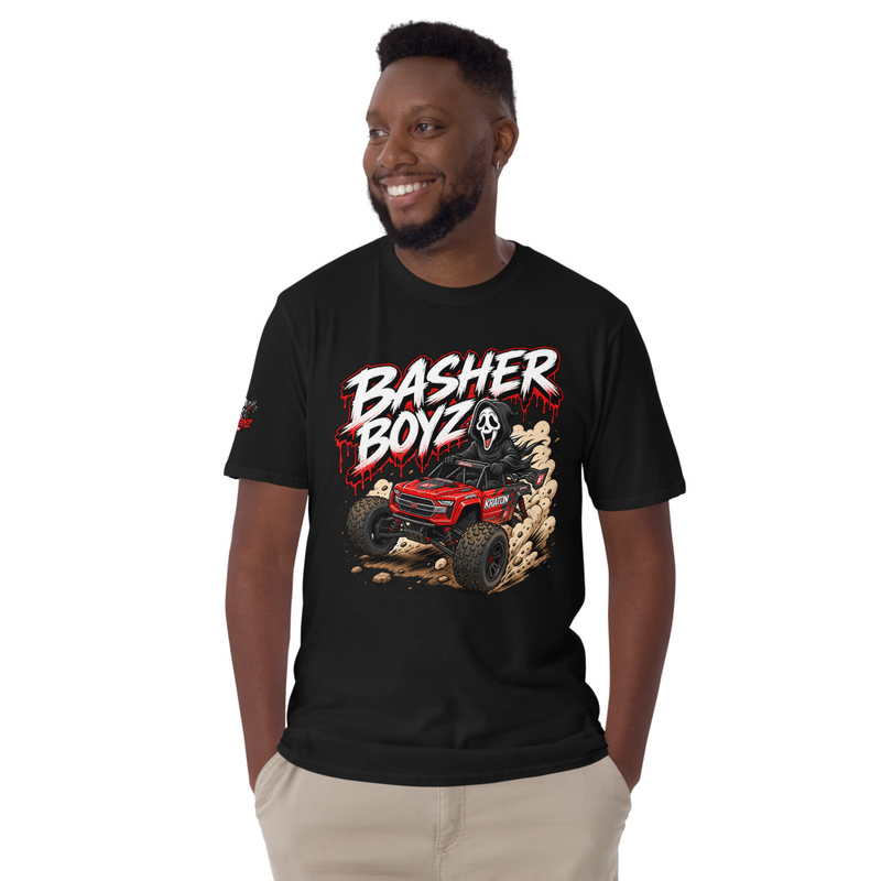 RC Car Horror Ghost Killer Tee, Slasher RC Graphic Unisex Shirt, Horror RC Hobbyist Gift