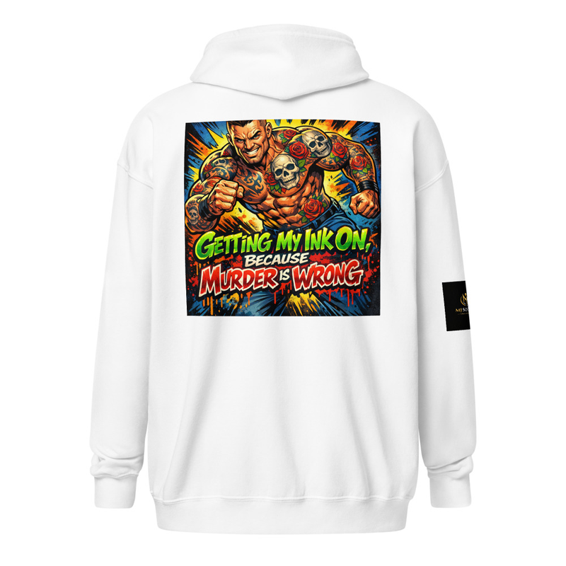 getting my ink on hoodie