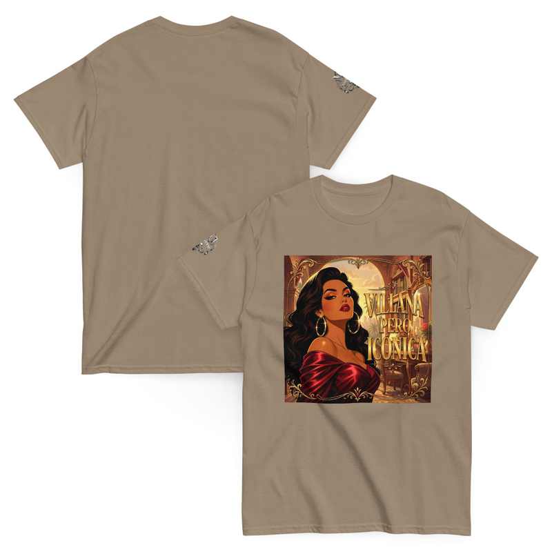 Villana Pero Iconica Shirt, Funny Latina Tee, Telenovela Meme Shirt, Novela Villain Graphic, Chicana Gift for Her