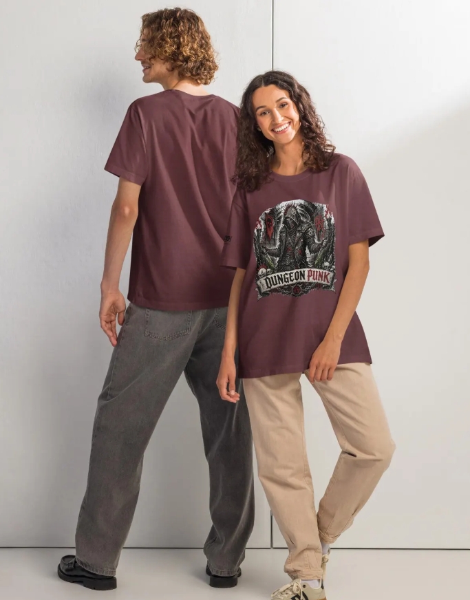Dungeon Punk Skeleton Rogue T-Shirt, Chaotic Neutral D&D Tee, TTRPG Gamer Apparel