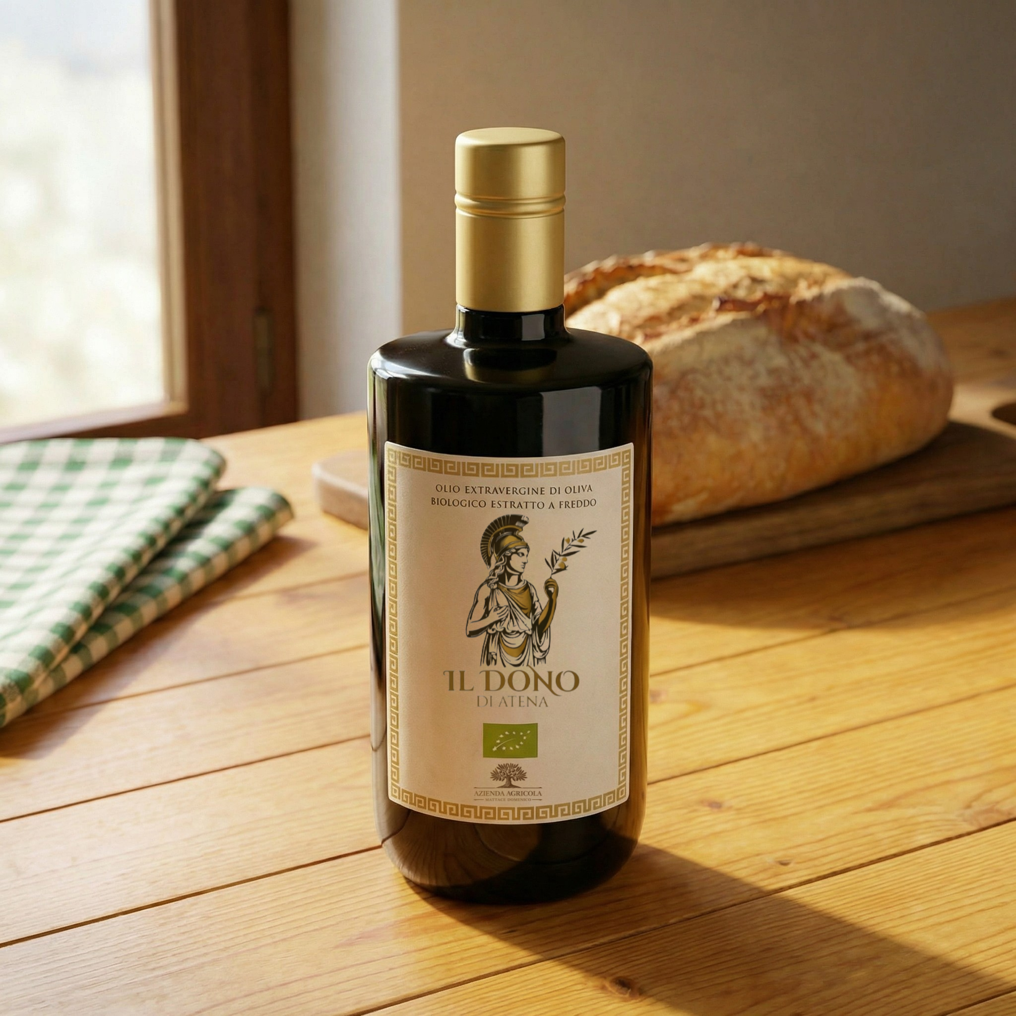 Olio Extravergine di Oliva Biologico – Il Dono di Atena | 750 ml