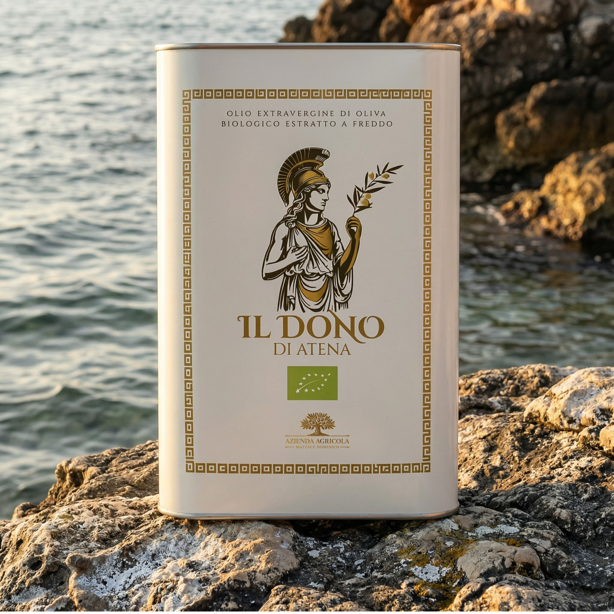 Olio Extravergine di Oliva Biologico – Il Dono di Atena | Latta 5 L