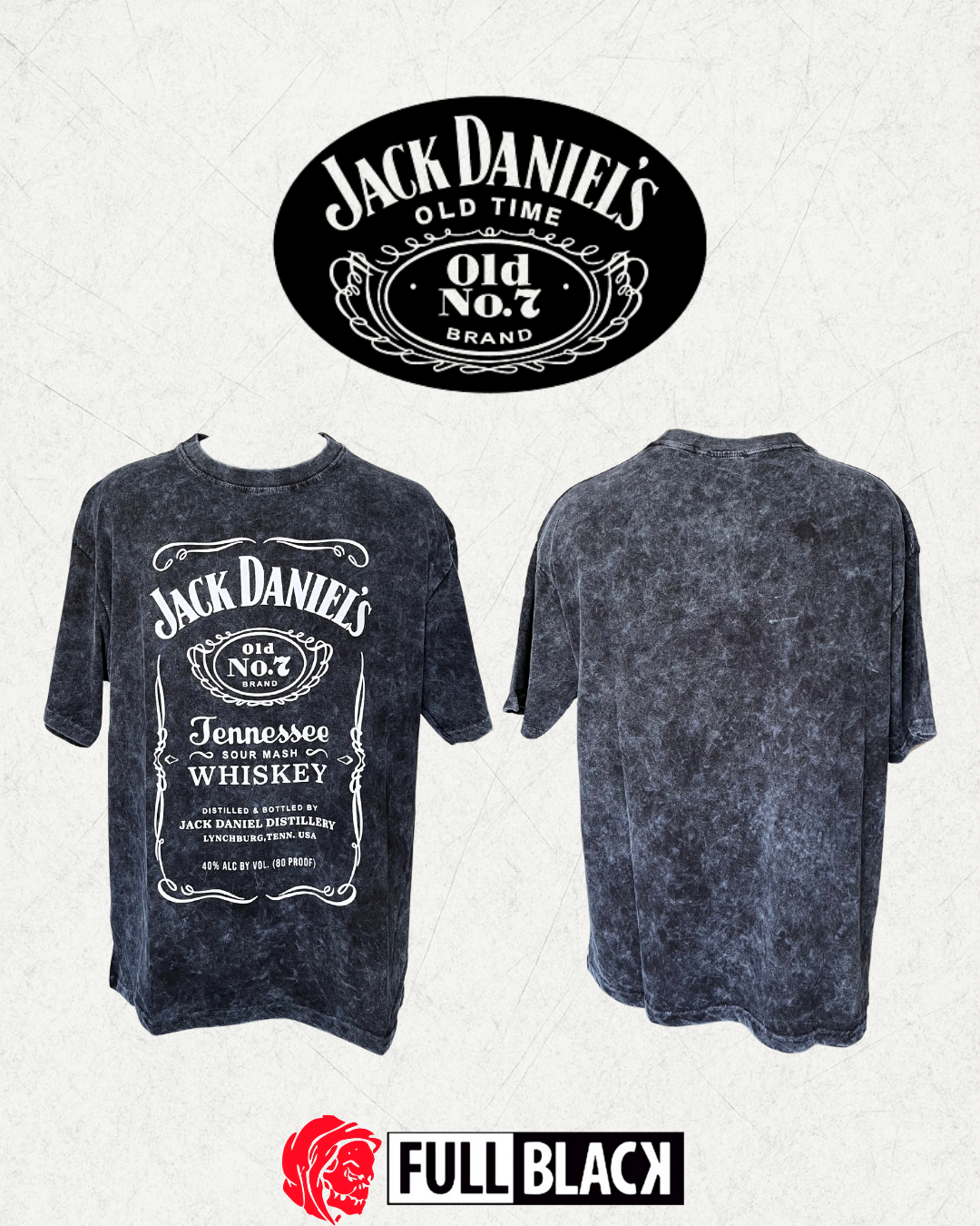 Jack Daniel's Oversize T-Shirt (Retro)
