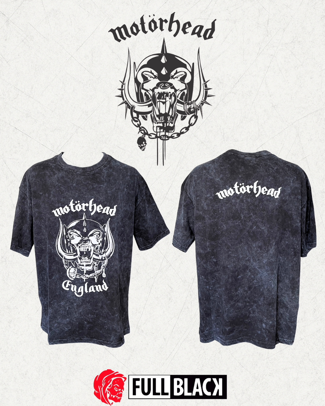 Motörhead Oversize T-Shirt (Retro)