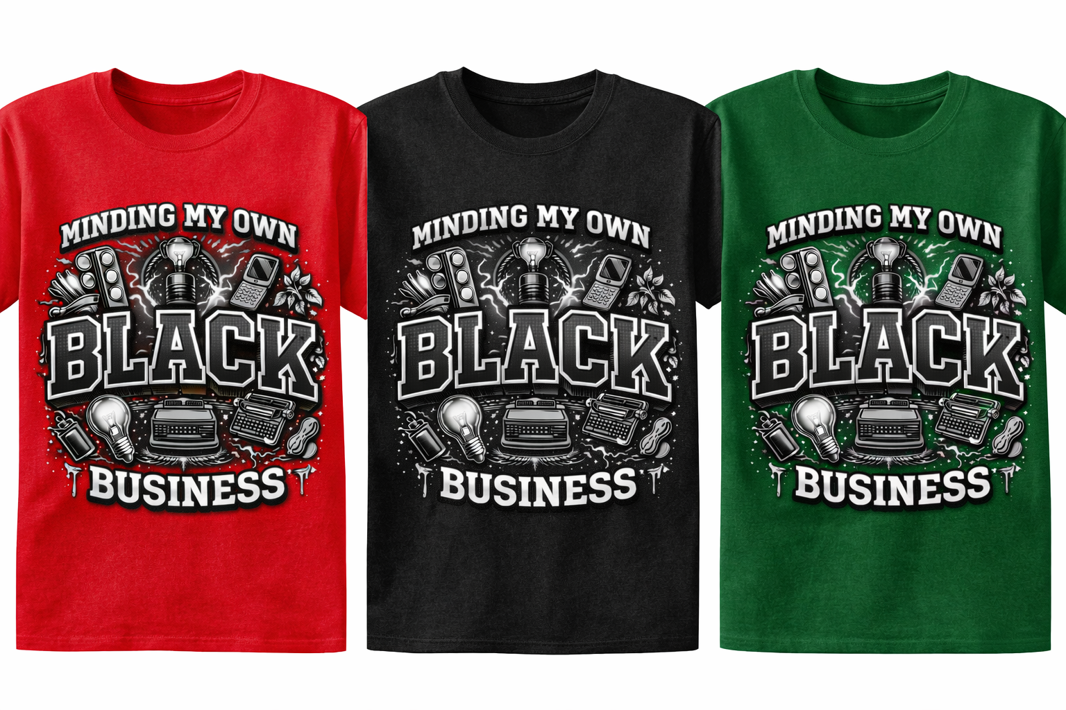 Minding My Own Black Business T-Shirt