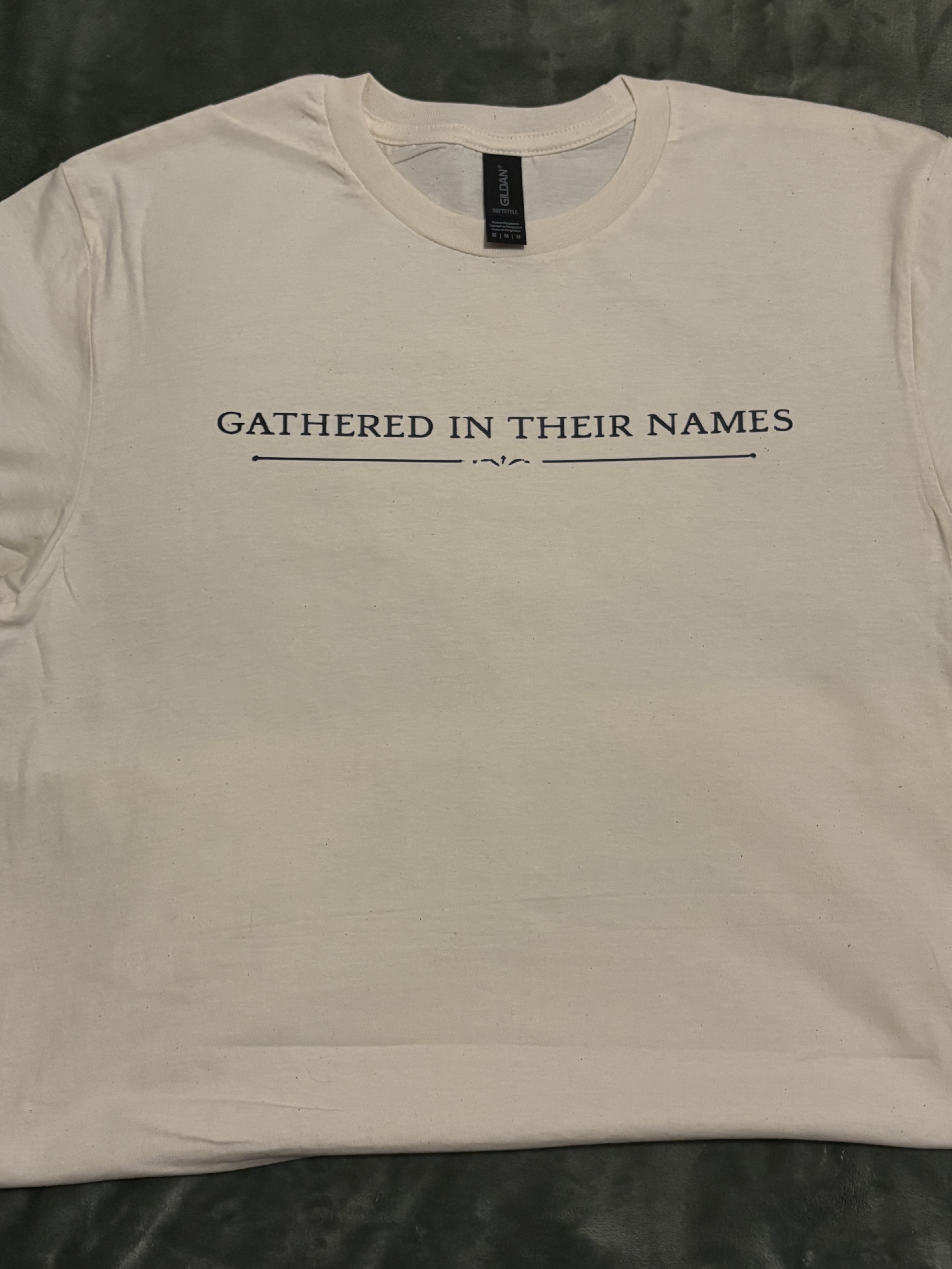 Gathered in Their Names Keepsake Tee