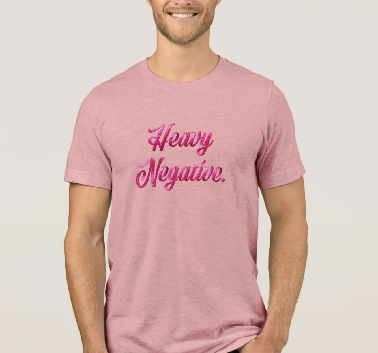 Heavy Negative Graphic T-Shirt - Multiple Colors