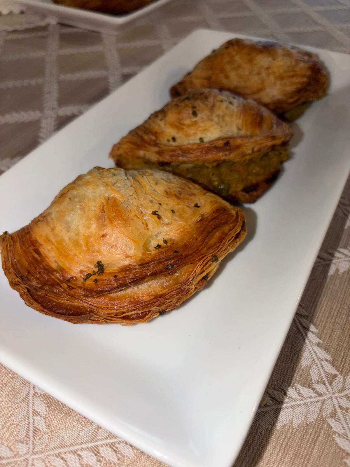 Peas Pastizzi (no meat)