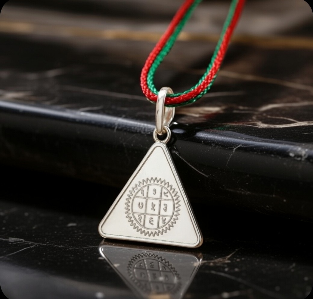 Surya Yantra Pendant In Pure Silver | Energized & Activated