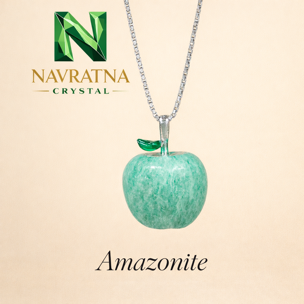 Amazonite Crystal Pendant