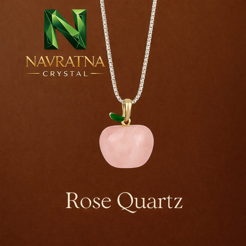 Rose Quartz Crystal Pendant