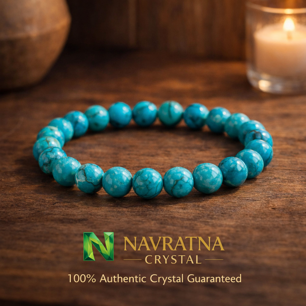 Feroza (Turquoise) Crystal Bracelet 