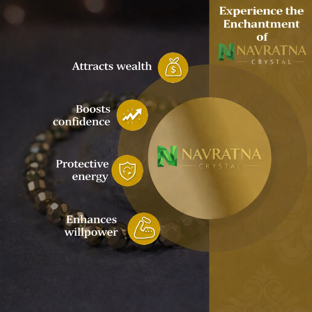 Pyrite Faceted Bracelet 