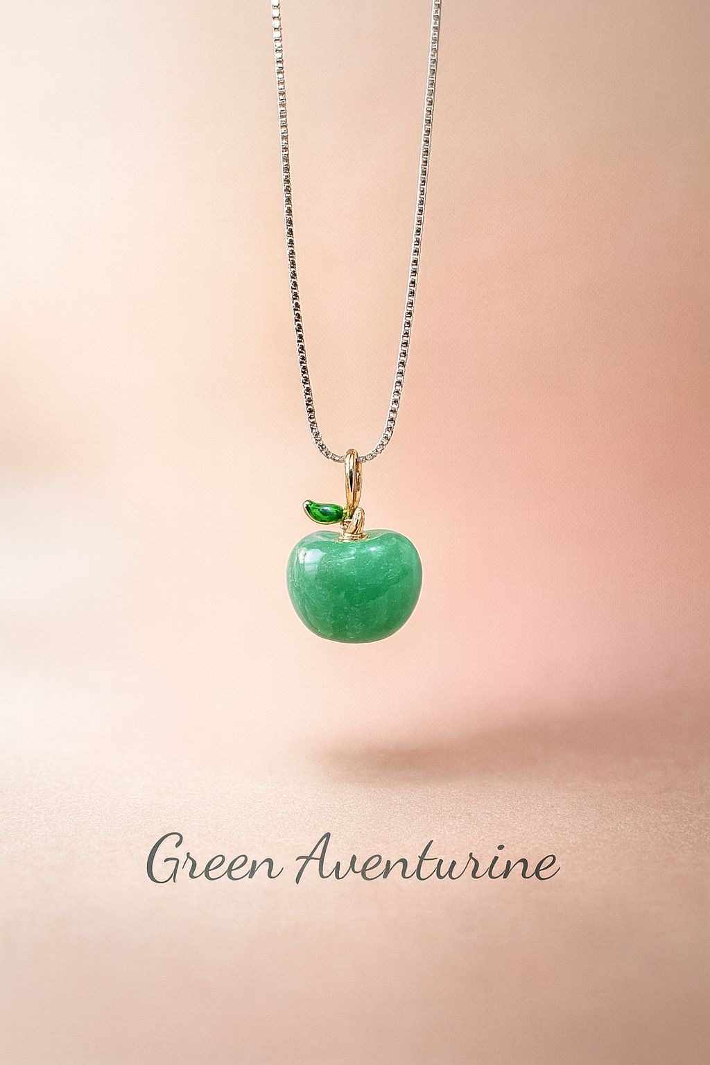 Green Aventurine Crystal Pendant