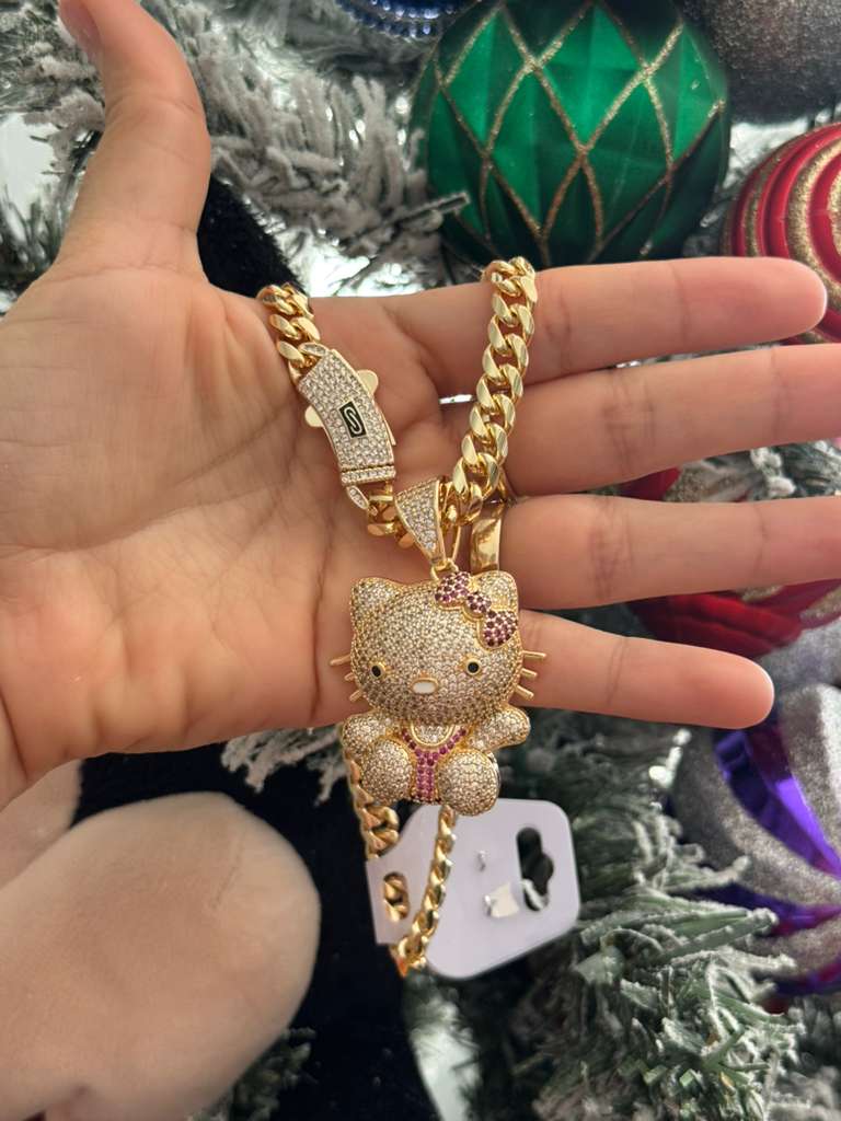 Dije Hello Kitty Dorado