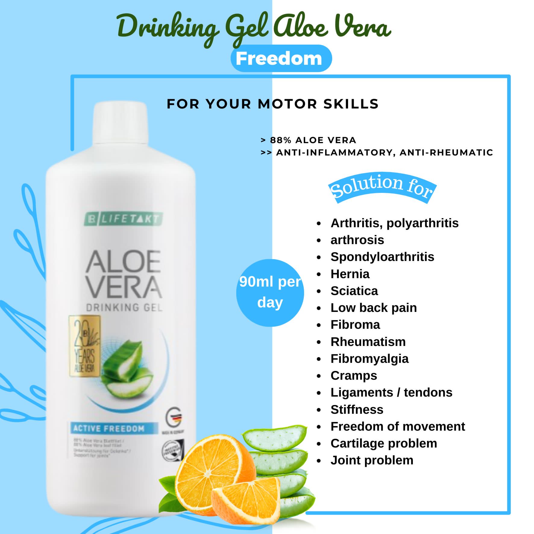 Aloe Vera Drinking Gel Freedom
