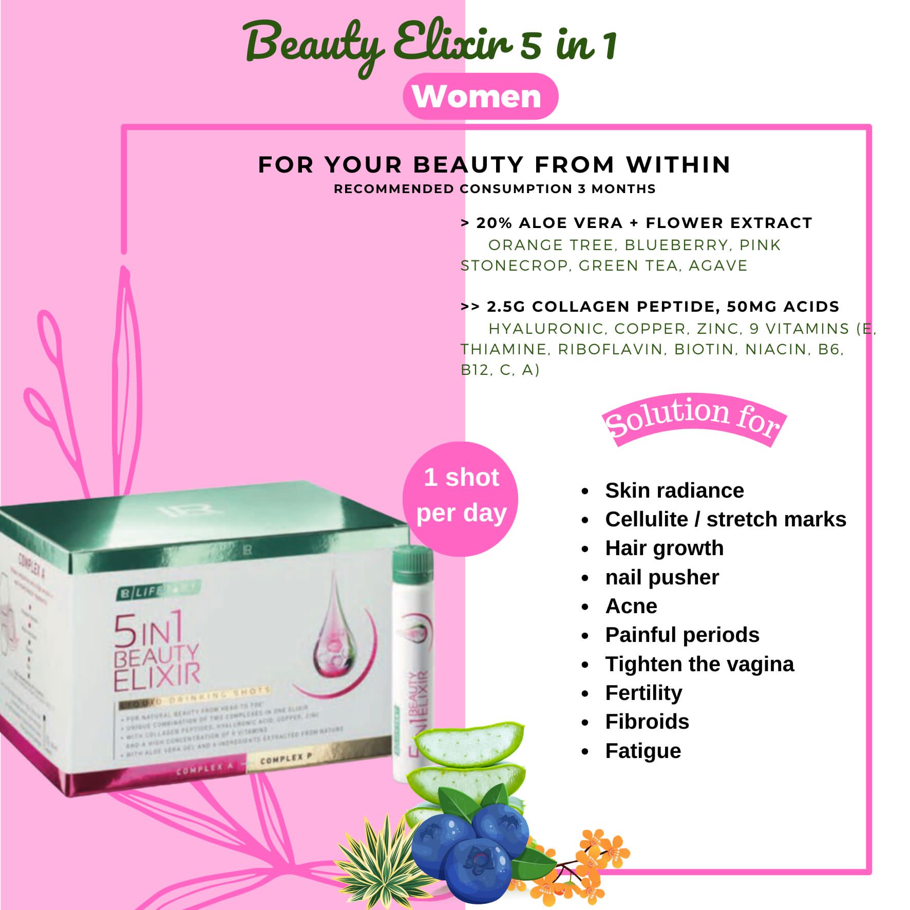 Beauty Elixir 5 in 1 Women