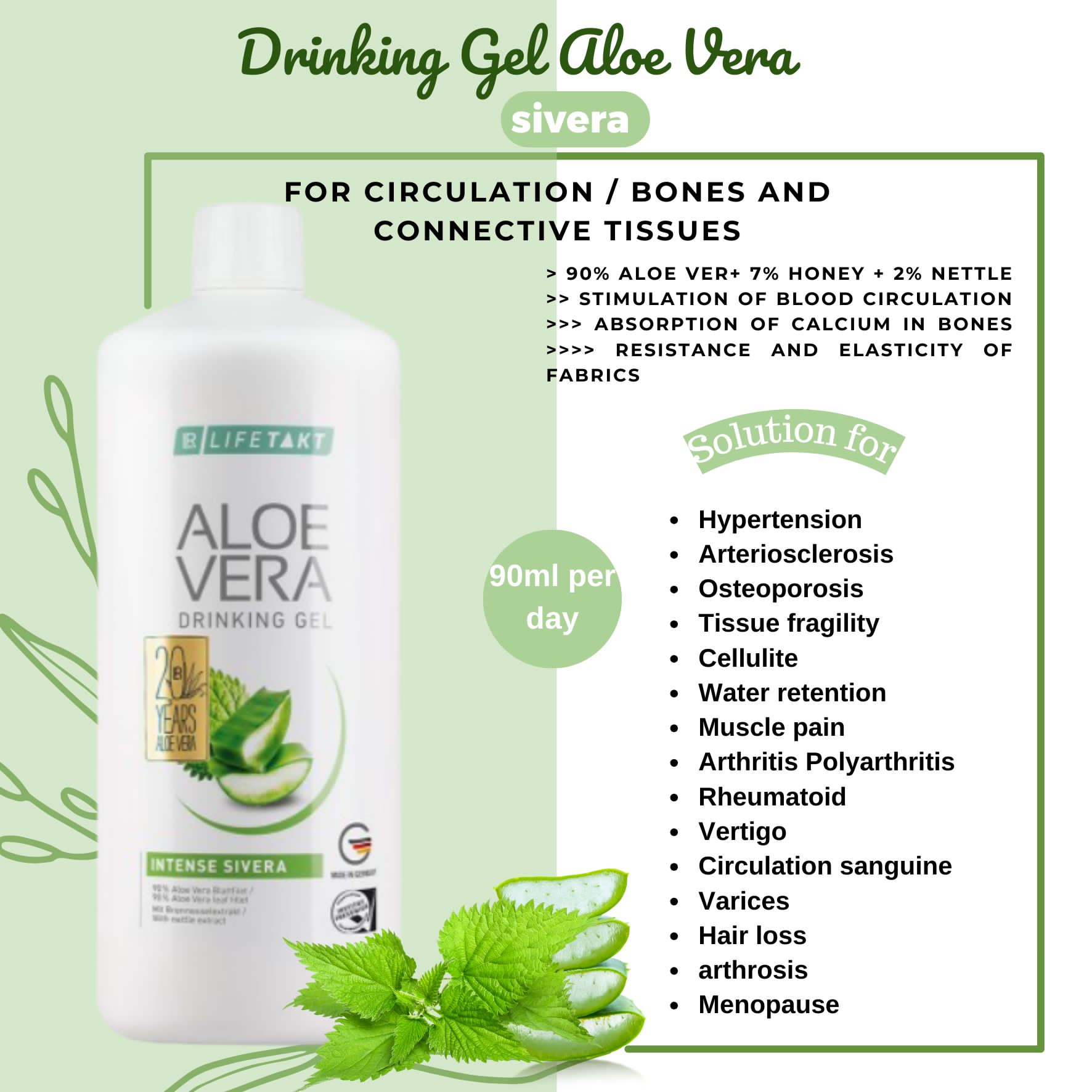 Aloe Vera Drinking Gel Sivera