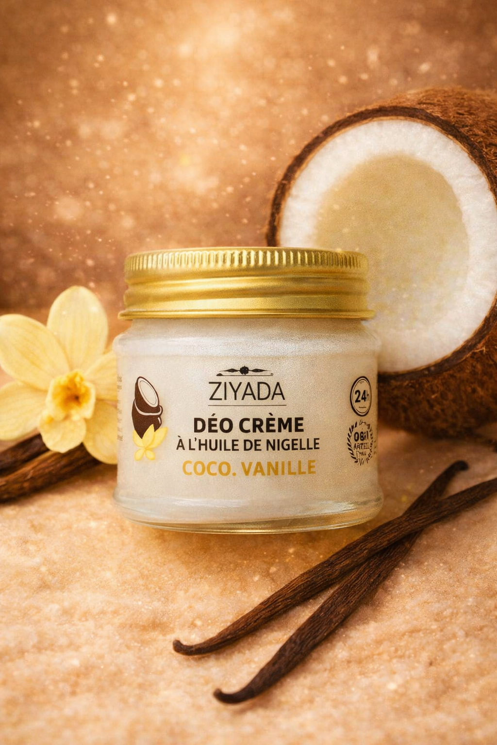 DÉO CRÈME À L’HUILE DE NIGELLE – COCO VANILLE