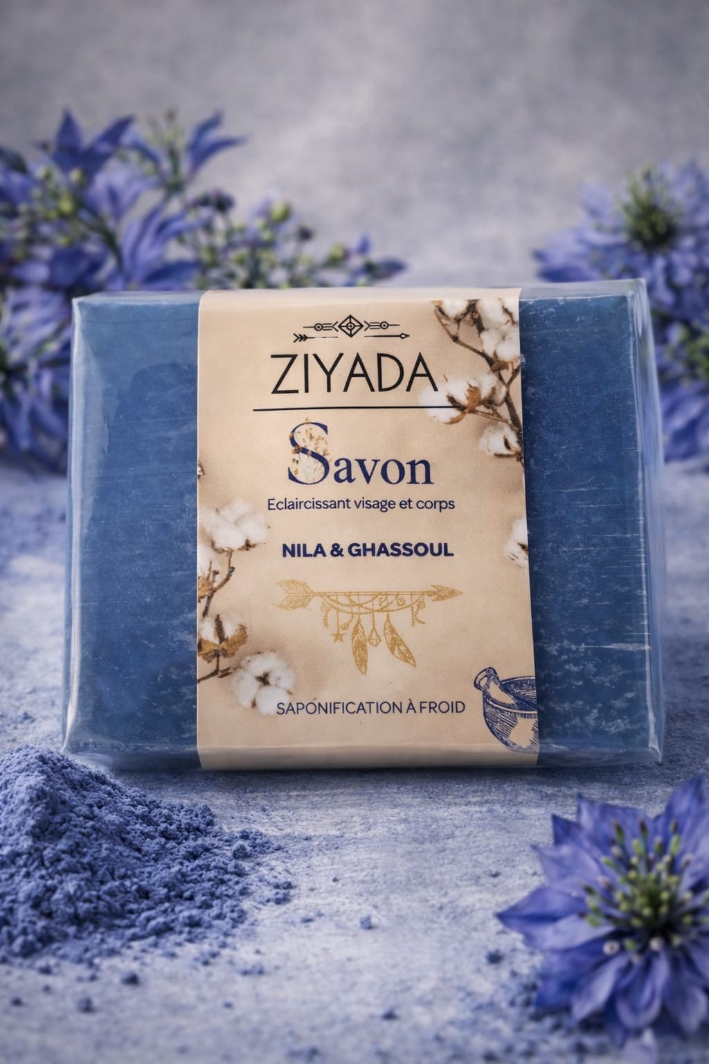 Savon Nila & Ghassoul – Pureté & Éclat