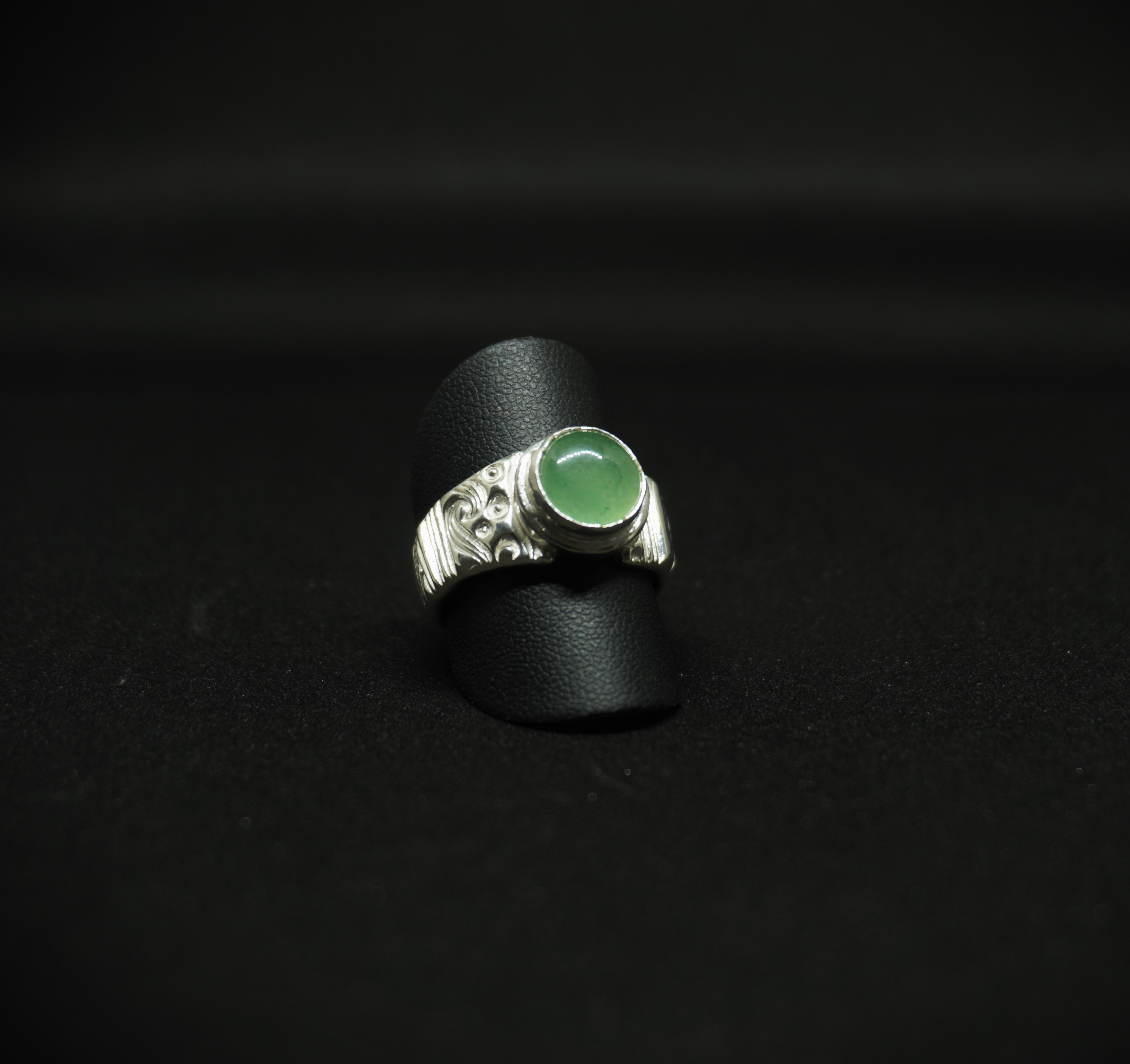 Silver Gemstone Ring